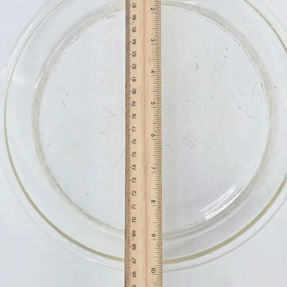 Vintage PYREX Clear Glass 10 Inch Pie Plate Baking Dish Cookware Model 209 50s